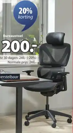 Jysk Varpelev Professionele Bureaustoel aanbieding