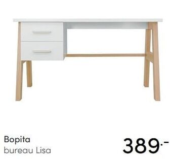 Baby & Tiener Bopita bureau lisa aanbieding