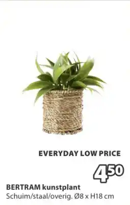 Jysk Bertram Kunstplant aanbieding