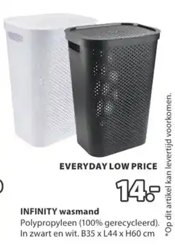 Jysk Infinity Wasmand aanbieding