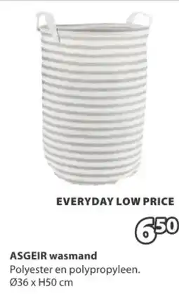 Jysk Asgeir Wasmand aanbieding