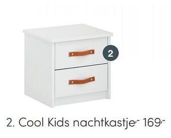 Baby & Tiener Cool kids nachtkastje aanbieding