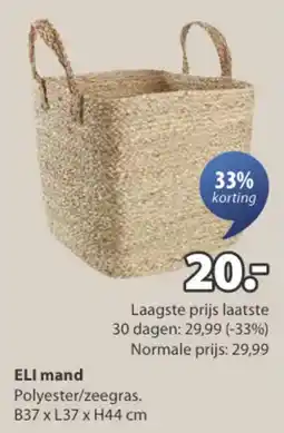 Jysk ELI mand aanbieding