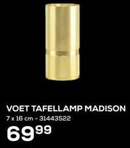 Supra Bazar Voet Tafellamp Madison aanbieding