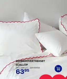 Supra Bazar Dekbedovertrekset Scallop aanbieding