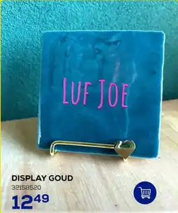 Supra Bazar Display Goud aanbieding