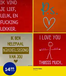 Supra Bazar Quote Tegel aanbieding