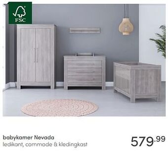 Baby & Tiener Babykamer nevada aanbieding