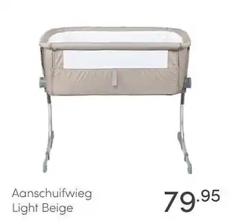 Baby & Tiener Aanschuifwieg light beige aanbieding