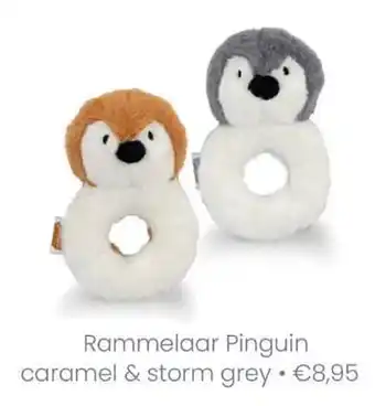 Rammelaar pinguin caramel + storm grey