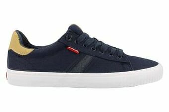 Berca Shoes Levi’s Veterschoen Heren Skinner - Blauw aanbieding
