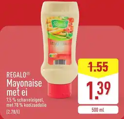 ALDI Regalo mayonaise met ei aanbieding