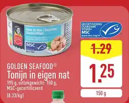 ALDI Golden seafood tonijn in eigen nat aanbieding