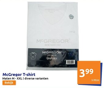 Action McGregor T-shirt aanbieding