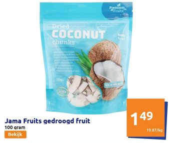 Action Jama Fruits gedroogd fruit aanbieding
