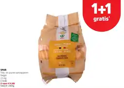 Spar SPAR friet- en puree-aardappelen België 2,5 kg aanbieding