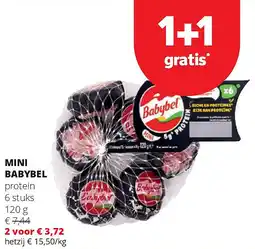 Spar MINI BABYBEL aanbieding