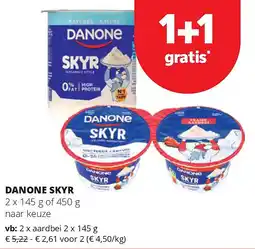 Spar DANONE SKYR aanbieding