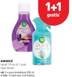 Spar AIRWICK aanbieding