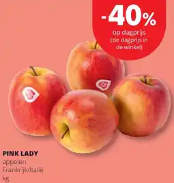 Spar PINK LADY aanbieding