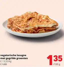 Spar vegetarische lasagne met gegrilde groenten aanbieding