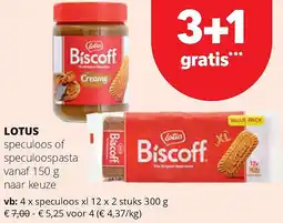 Spar LOTUS speculoos aanbieding