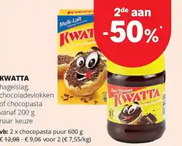 Spar KWATTA hagelslag aanbieding