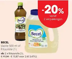 Spar BECEL slaolie 500 ml aanbieding