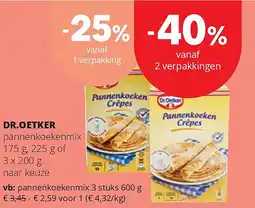 Spar DR.OETKER aanbieding