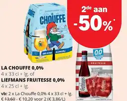 Spar LA CHOUFFE 0,0% aanbieding