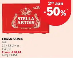 Spar STELLA ARTOIS aanbieding