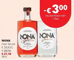Spar NONA naar keuze aanbieding