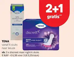 Spar TENA aanbieding
