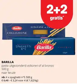 Spar BARILLA aanbieding