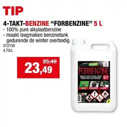 Hubo 4-TAKT-BENZINE FORBENZINE 5 L aanbieding