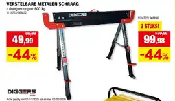 Hubo VERSTELBARE METALEN SCHRAAG aanbieding