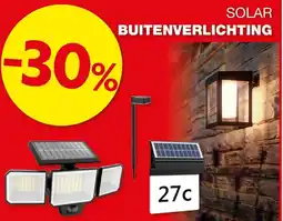 Hubo Philips SOLAR BUITENVERLICHTING aanbieding