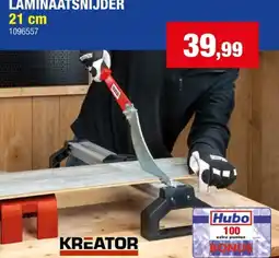 Hubo LAMINAATSNIJDER 21 cm aanbieding