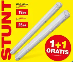 Hubo LED-TL 120 cm 1 x 1600 Im aanbieding