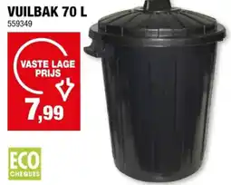 Hubo VUILBAK 70 L aanbieding