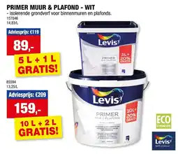 Hubo PRIMER MUUR & PLAFOND - WIT aanbieding
