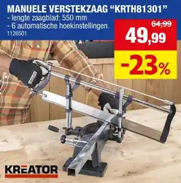 Hubo MANUELE VERSTEKZAAG KRTH81301 aanbieding