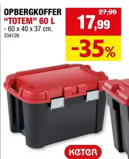 Hubo OPBERGKOFFER ТОТЕМ 60 L aanbieding