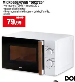 Hubo MICROGOLFOVEN D02720 aanbieding