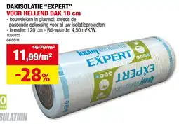 Hubo DAKISOLATIE EXPERT VOOR HELLEND DAK 18 cm aanbieding