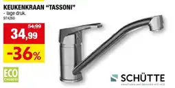 Hubo KEUKENKRAAN TASSONI aanbieding