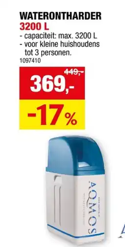 Hubo WATERONTHARDER 3200 L aanbieding