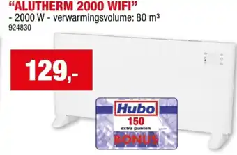 Hubo ALUTHERM 2000 WIFI aanbieding
