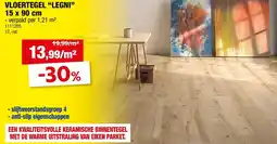 Hubo VLOERTEGEL LEGNI 15 x 90 cm aanbieding