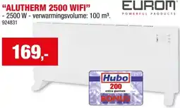 Hubo ALUTHERM 2500 WIFI aanbieding